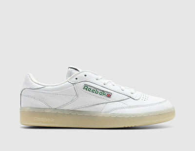 Reebok Club C 85 Vintage White / Glen Green - Vector Red - Sneakers