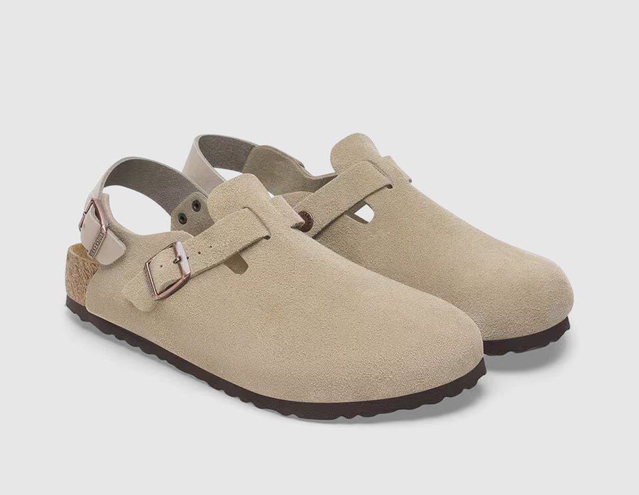Birkenstock Women's Tokio / Taupe Suede