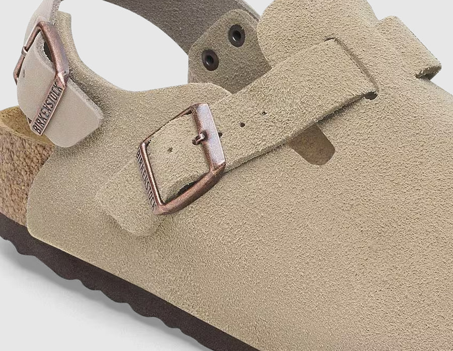 Birkenstock Women's Tokio / Taupe Suede