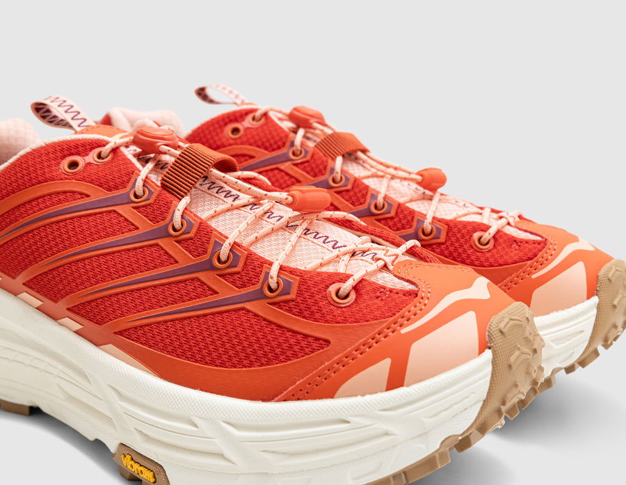 Hoka Mafate Three2 Tomato / Vermillion