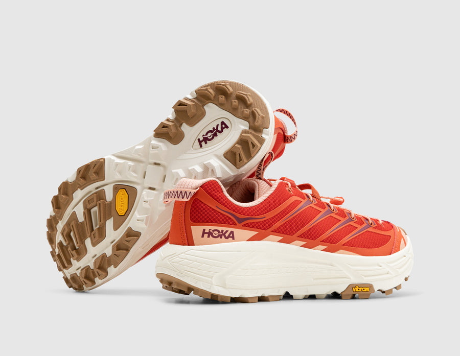 Hoka Mafate Three2 Tomato / Vermillion