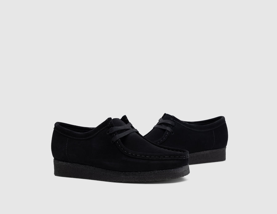 Clarks Womens Wallabee / Black Suede