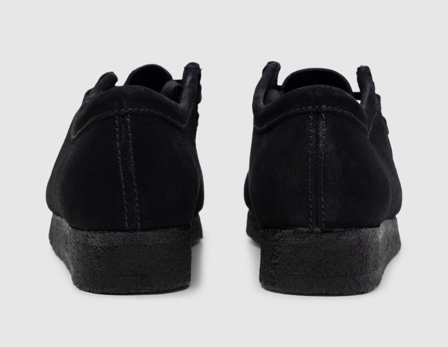 Clarks Womens Wallabee / Black Suede