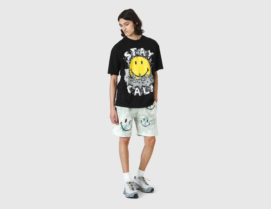 MARKET Smiley Shibori Dye Shorts / Green