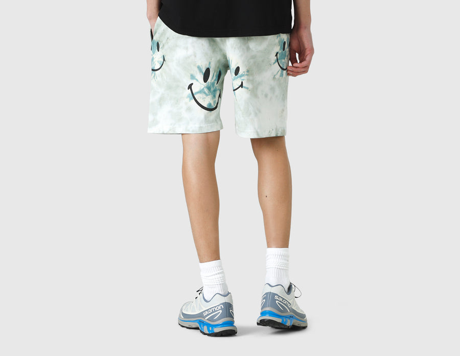 MARKET Smiley Shibori Dye Shorts / Green