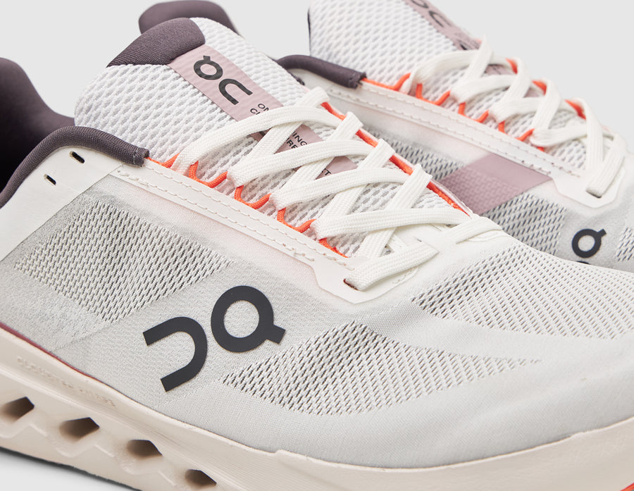 On Cloudsurfer Next White / Flame
