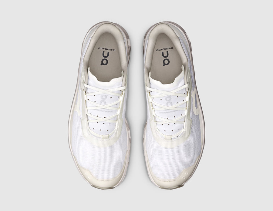 On Cloudmonster Void White / White