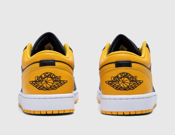 Jordan 1 low new arrivals black yellow