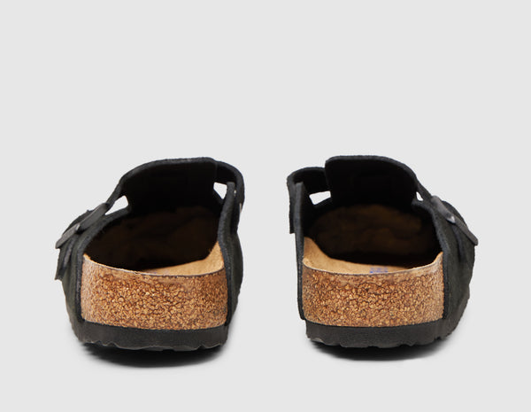靴 BIRKENSTOCK Boston BS 39 Boston Mixed Leather Midnight Blue | BIRKENSTOCK