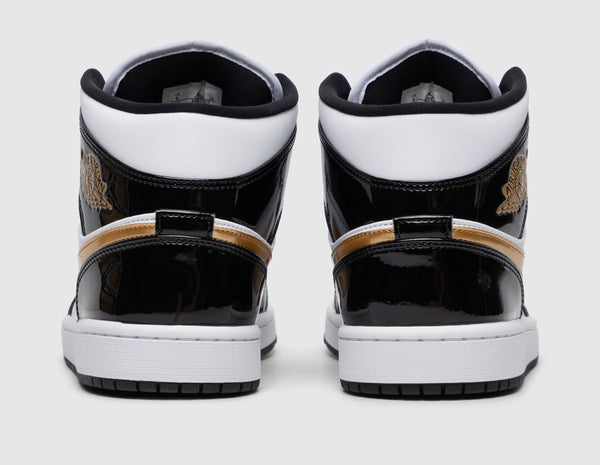 Jordan black hotsell gold white