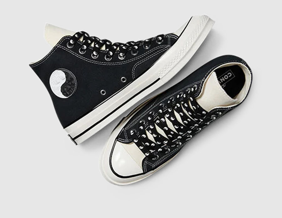 Converse Chuck 70 Hi All Star Yin-Yang Black / Egret