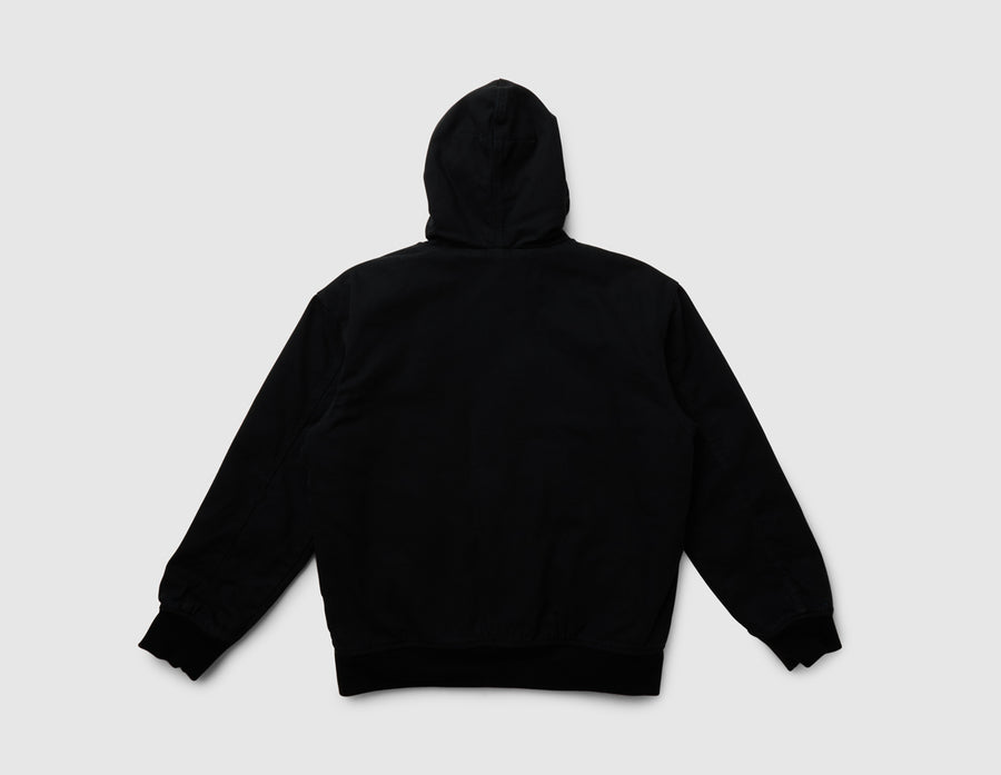 Dickies Hilham Hooded Canvas Jacket / Black