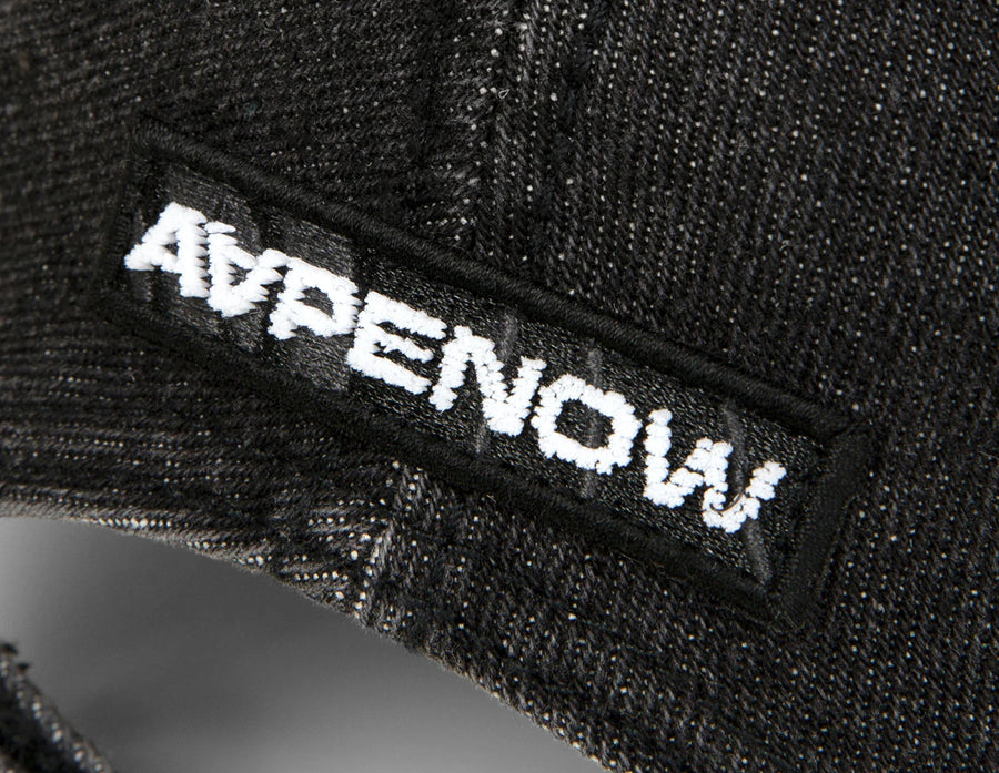 AAPE Now Denim Cap / Light Black
