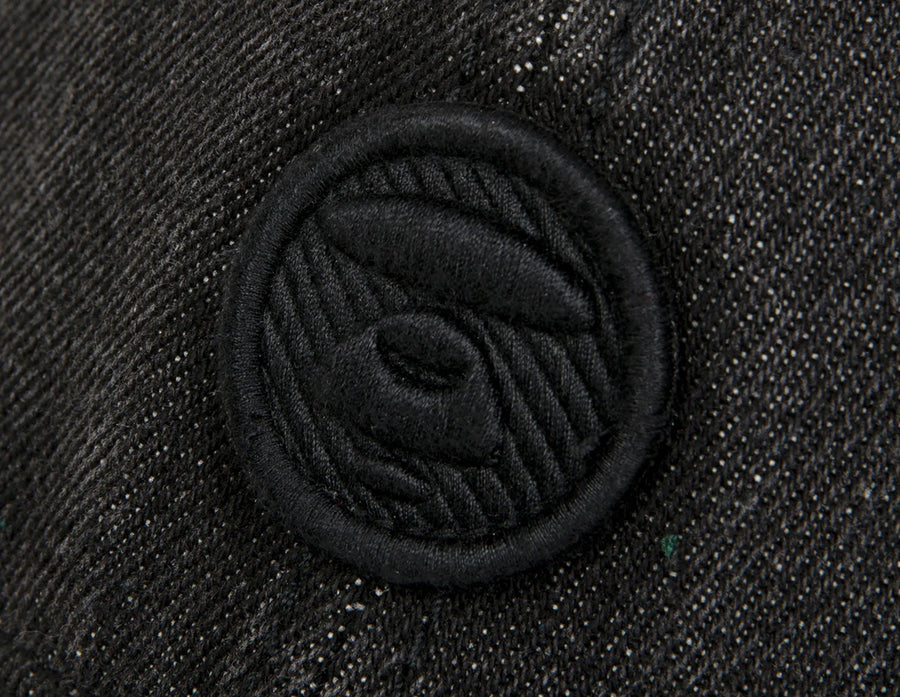 AAPE Now Denim Cap / Light Black