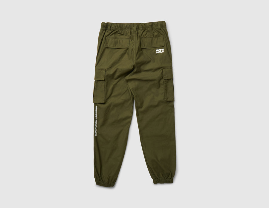 AAPE Now Woven Pants Khaki