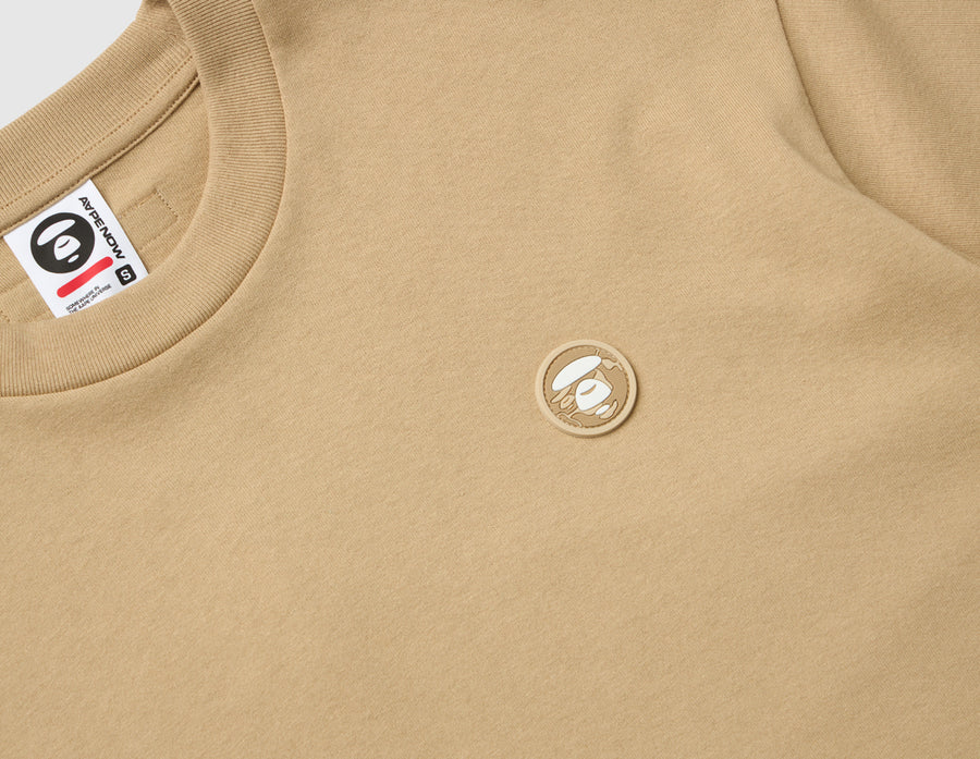 AAPE Now Basic T-shirt Beige
