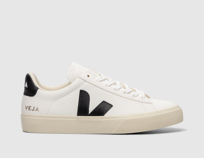 VEJA Women's Campo Extra White / Black - Sneakers