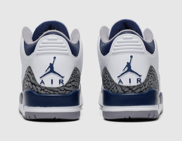 Jordan 3 navy blue top