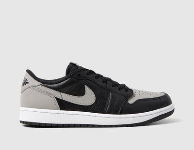 Jordan 1 Low OG Black / Medium Grey - White - Sneakers