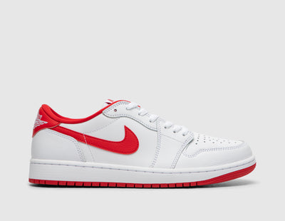 Jordan 1 Retro Low OG White / Univeristy Red - White - Sneakers