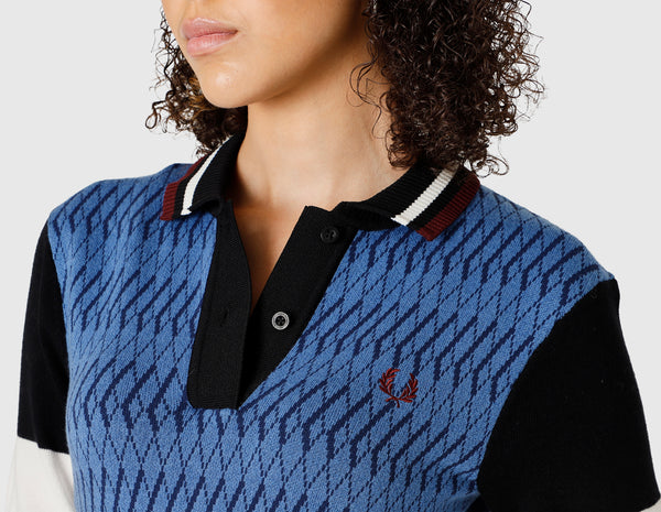 Girls fred perry dress top