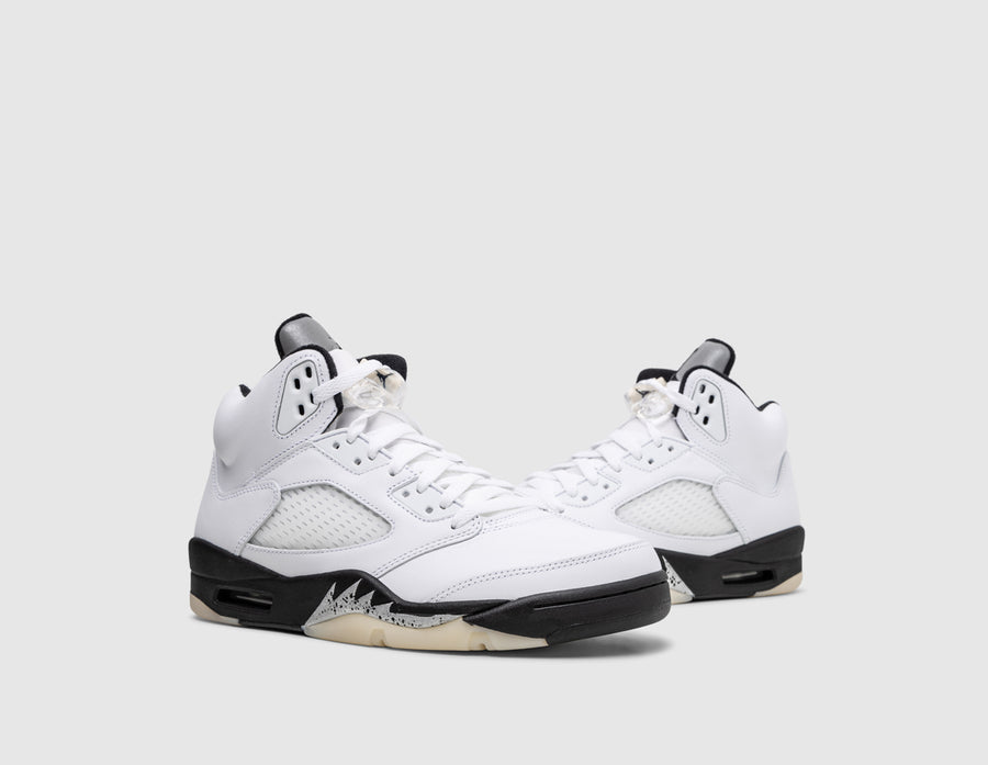 Jordan 5 Retro White / Black - Sail
