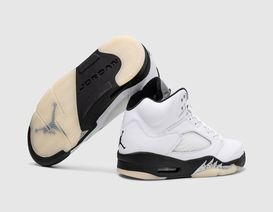 Jordan 5 Retro White / Black - Sail