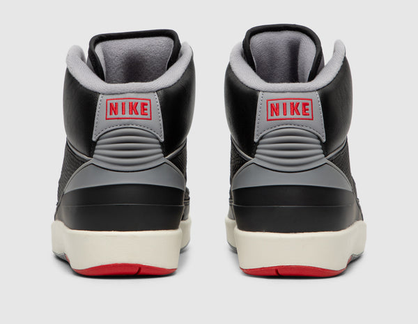 Jordan 2 cheap black red