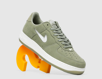 Nike Air Force 1 Low Retro Oil Green / Summit White - Sneakers