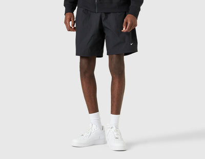 Nike Solo Swoosh Woven Shorts Black / White