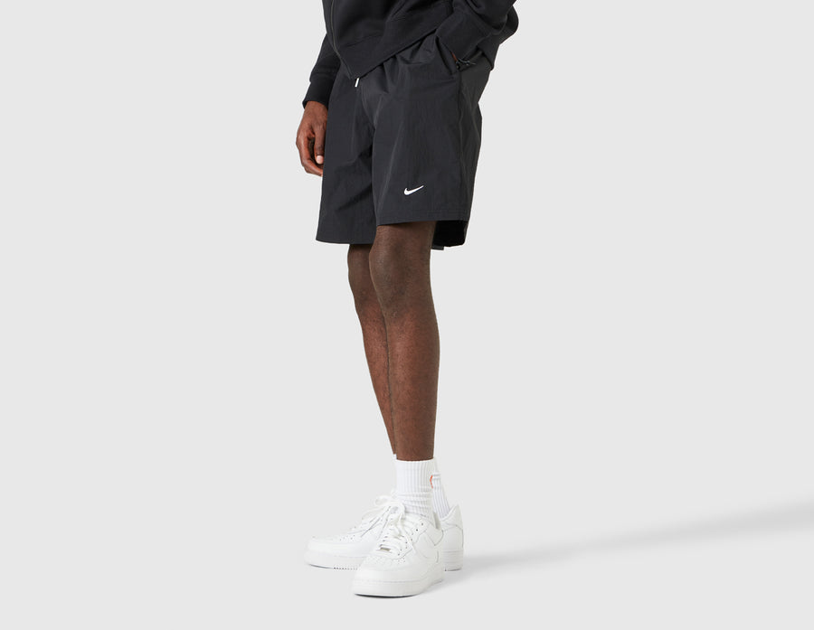 Nike Solo Swoosh Woven Shorts Black / White