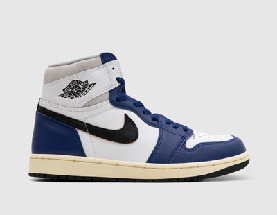Jordan 1 Retro High OG White / Black / Neutral Grey - Deep Royal Blue - Sneakers
