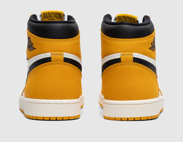 Jordan air outlet 1 yellow