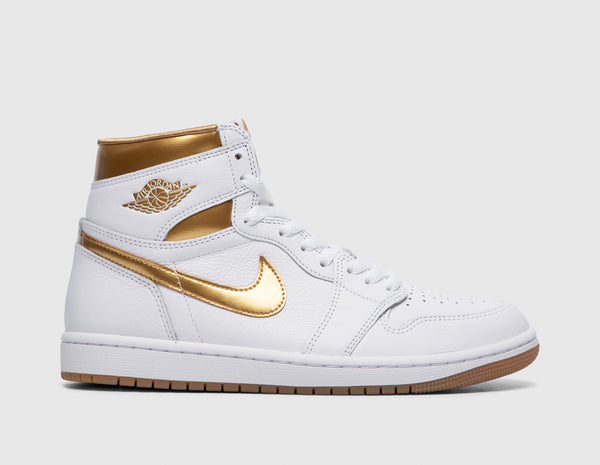 Jordan Women s 1 Retro High OG White Metallic Gold Gum size Canada