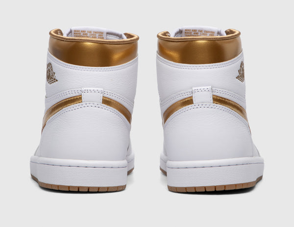 Jordan shoes golden colour top
