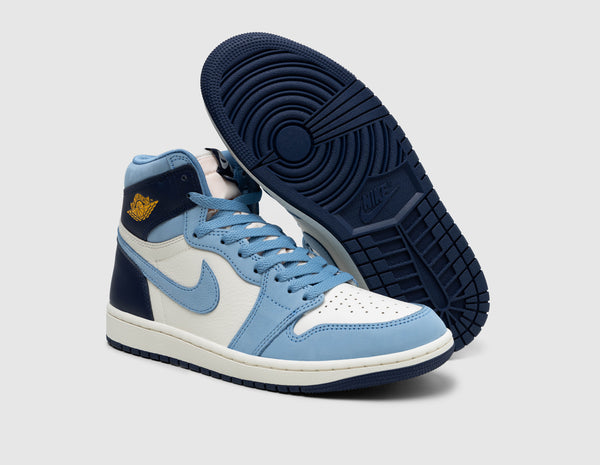 Jordan 1 Retro Women s High OG University Blue University Gold Sail