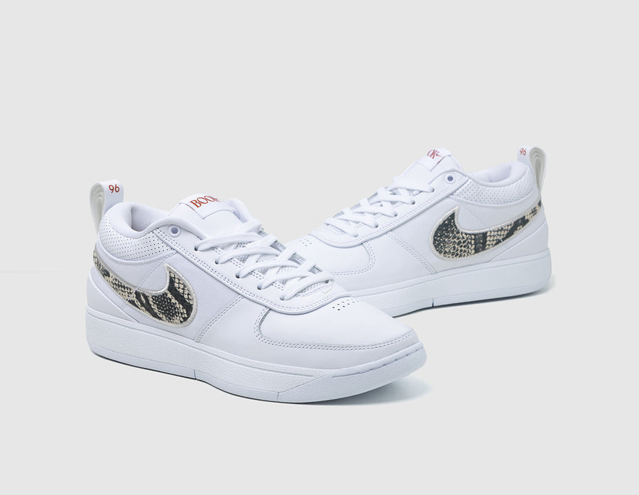 Nike Book 1 White / Light Orewood Brown - Burnt Sunrise Black