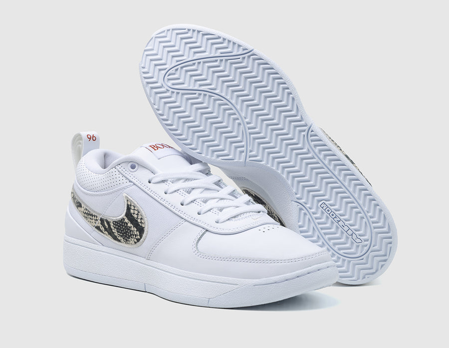 Nike Book 1 White / Light Orewood Brown - Burnt Sunrise Black