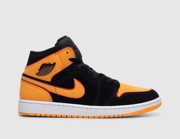 Jordan shoes cheap black and orange