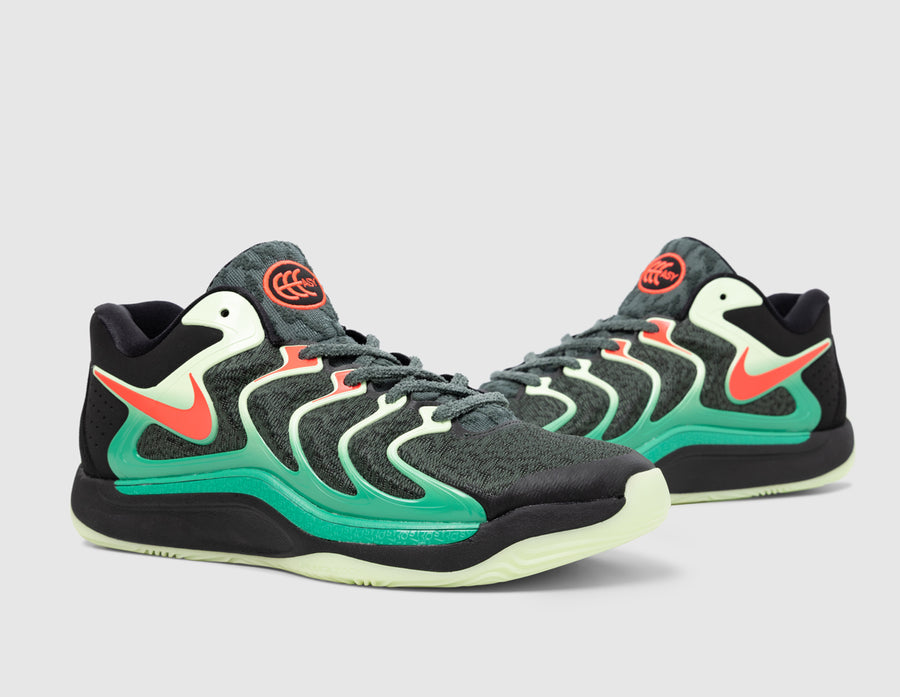 Nike KD17 Black / Bright Crimson - Vintage Green