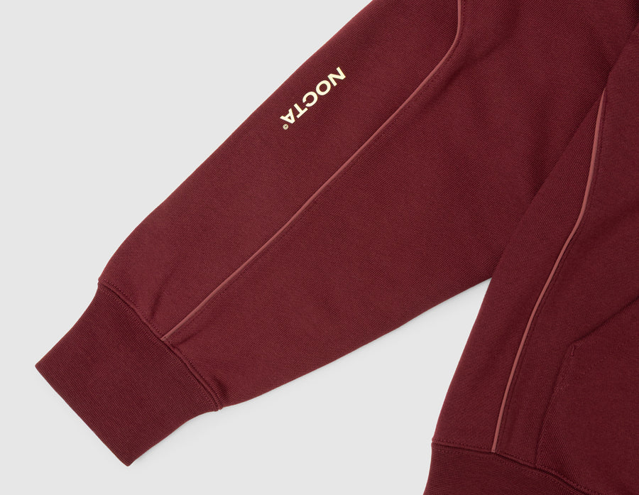 Nike NOCTA CARDINAL CS Fleece Hoodie Dark Beetroot / Adobe - Citron Tint