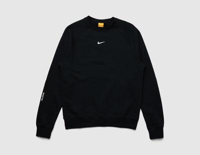 Nike NOCTA CS Cardinal Fleece Crewneck Black / White