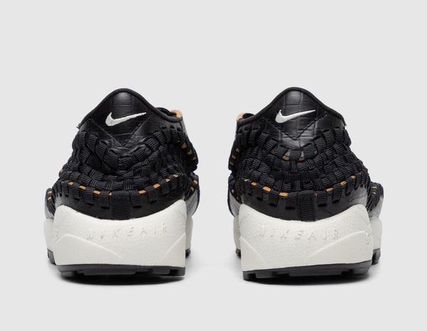 Nike air footscape woven chukka black 2025