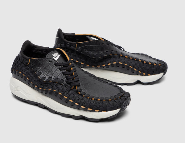 Nike Women s Air Footscape Woven PRM Black Pale Ivory Desert