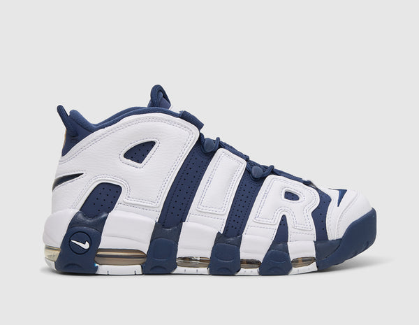 Nike Air More Uptempo 96 White Midnight Navy Metallic Gold size Canada
