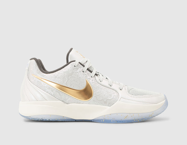 nike kyrie white and gold