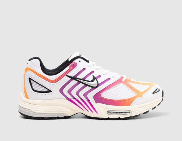 orange white nike shoes