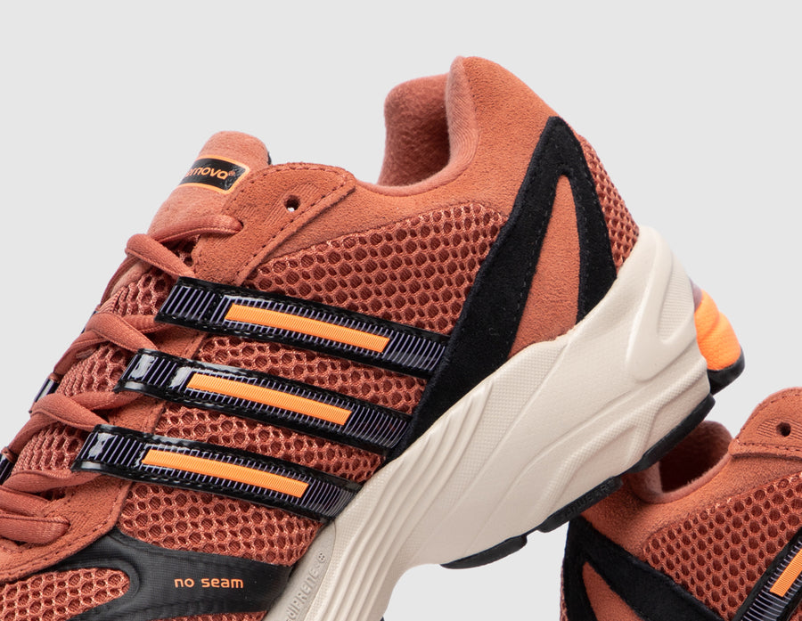adidas Originals Women's Supernova Cushion 7 Magic Earth / Core Black - Beam Orange
