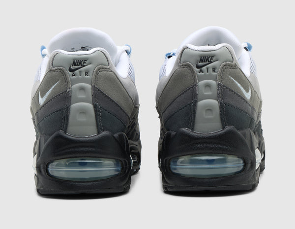 靴 AIR MAX 95 BIG BUBBLE BLACK/BLUE TINT Nike Women's Air Max 95 OG Black / Blue Tint - White – size