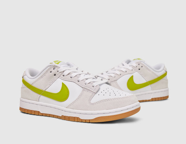 Nike Women s Dunk Low White Bright Cactus Gum Yellow size Canada